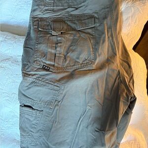 Gray Cargo Shorts